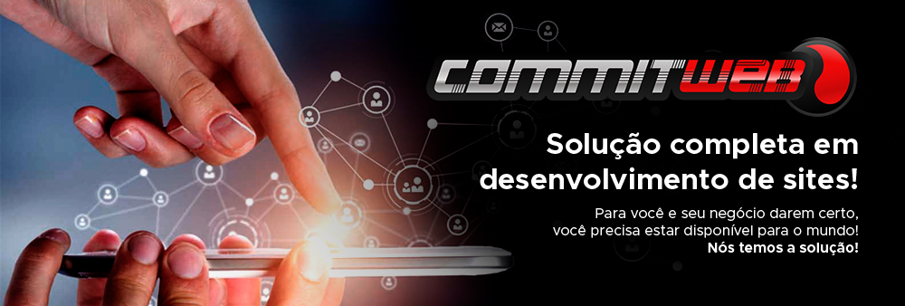 Banner principal - Solução completa em desenvolvimento de sites